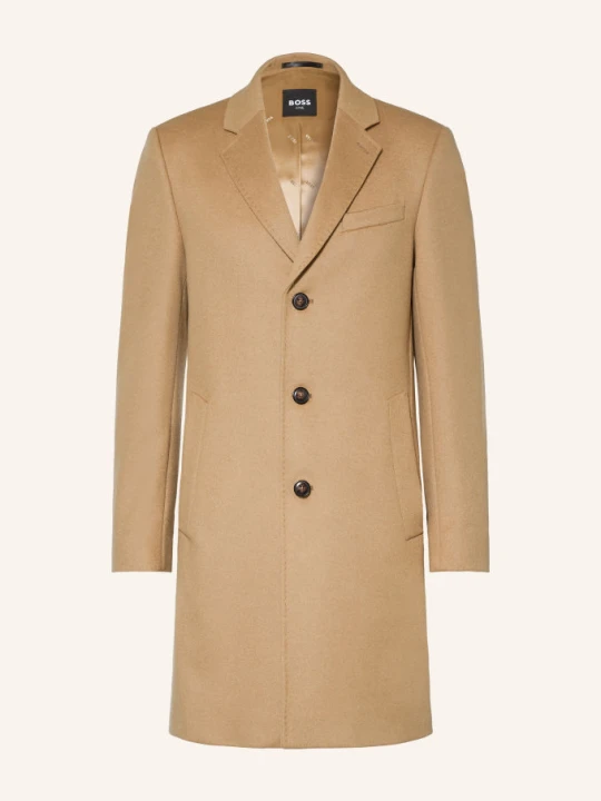 Zdjęcie produktu Boss Płaszcz Wełniany Hyde beige