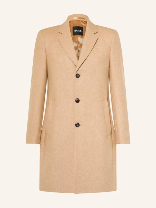 Zdjęcie produktu Boss Płaszcz Wełniany Hyde beige