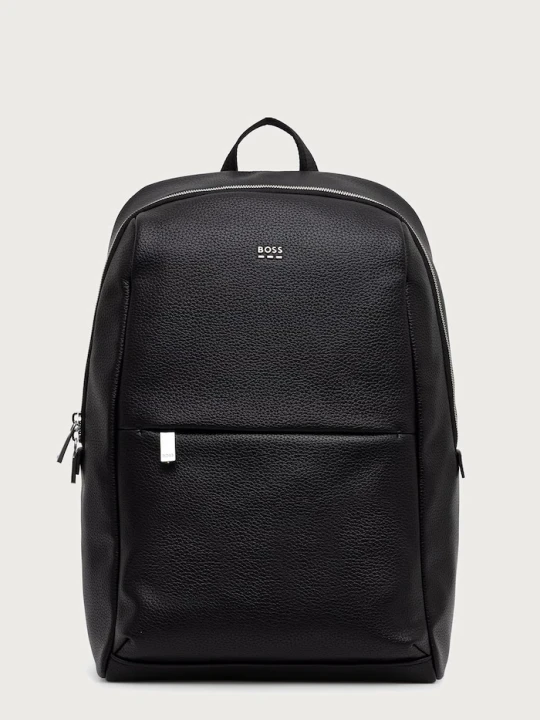 Zdjęcie produktu BOSS plecak męski z imitacji skóry Ray EVO_Backpack czarny