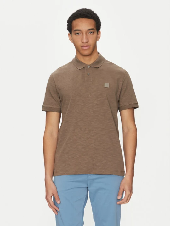 Zdjęcie produktu BOSS Polo 50536728 Beżowy Regular Fit
