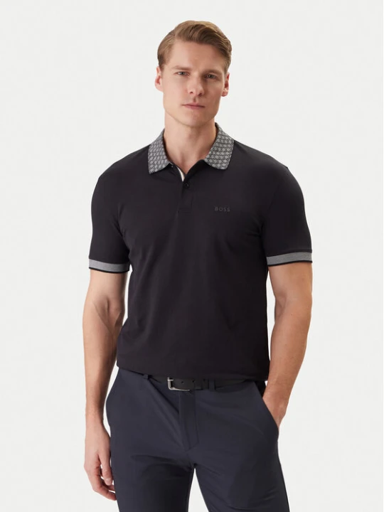 Zdjęcie produktu BOSS Polo 50554583 Granatowy Regular Fit