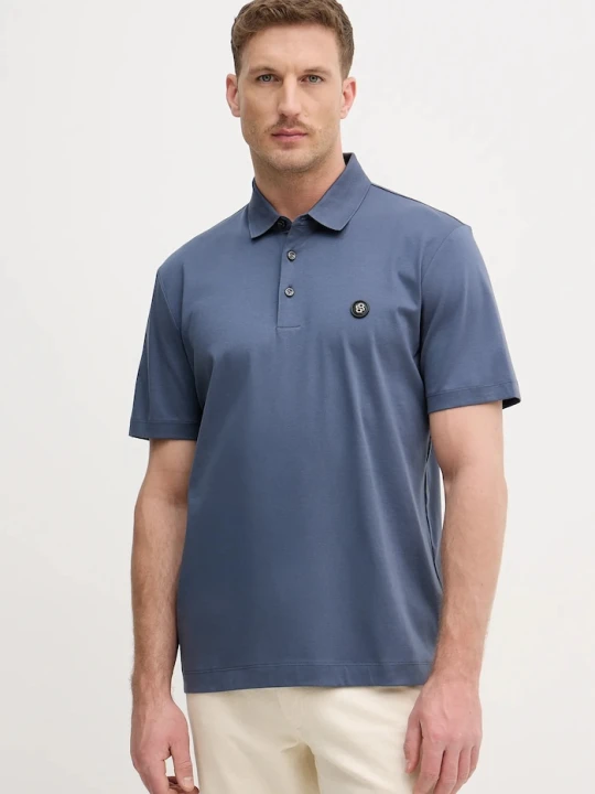 Zdjęcie produktu BOSS T-shirt męski bawełniany C-Parris 01 niebieski