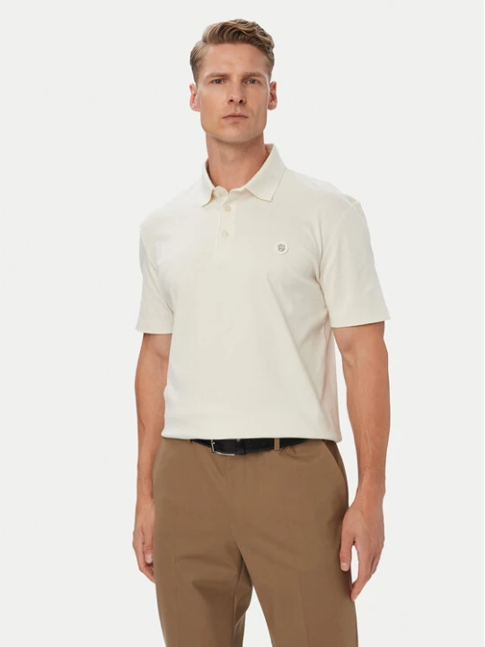 Zdjęcie produktu BOSS Polo C-Parris 01 50555829 Beżowy jasny Regular Fit