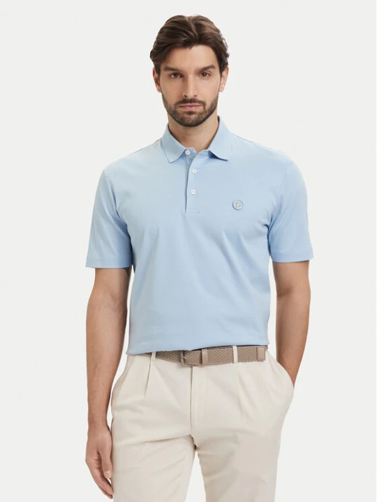 Zdjęcie produktu BOSS Polo C-Parris 50555829 Niebieski jasny Regular Fit