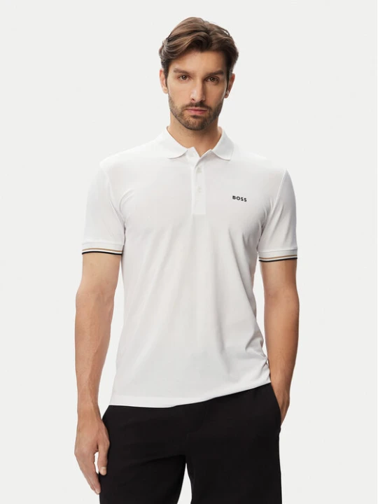 Zdjęcie produktu BOSS Polo Game 1 50564785 Biały Slim Fit