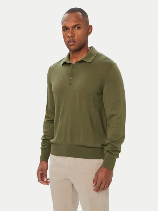 Zdjęcie produktu BOSS Polo H-Lancione 50565503 Zielony ciemny Regular Fit