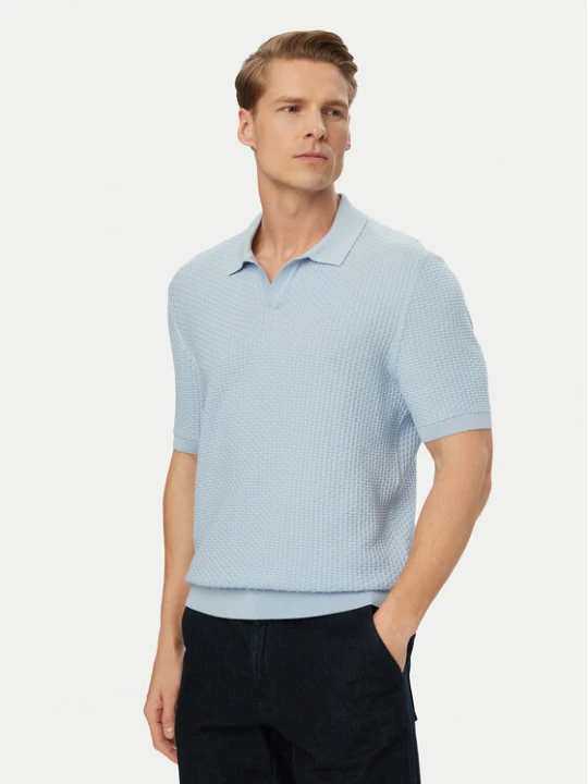 Zdjęcie produktu BOSS Polo H-Natalo 50561613 Niebieski Regular Fit