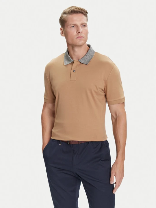 Zdjęcie produktu BOSS Polo H-Parlay 302 50545487 Beżowy Regular Fit