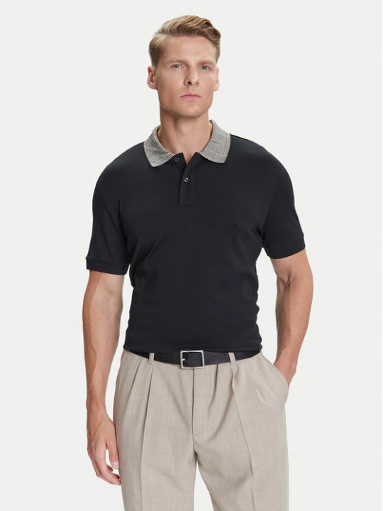 Zdjęcie produktu BOSS Polo H-Parlay 302 50545487 Czarny Regular Fit