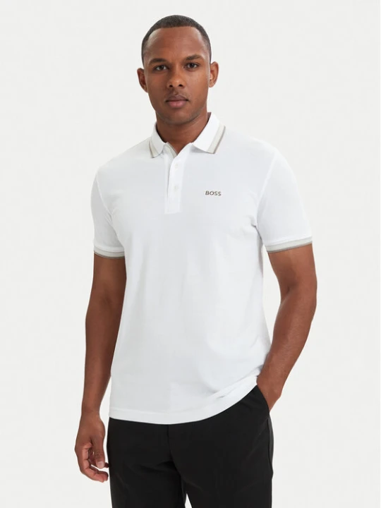 Zdjęcie produktu BOSS Polo Paddy 50469055 Biały Regular Fit