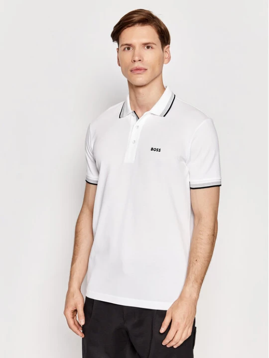 Zdjęcie produktu Boss Polo Paddy 50469055 Biały Regular Fit