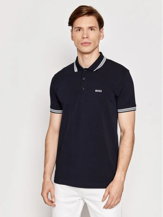 Zdjęcie produktu Boss Polo Paddy 50469055 Granatowy Regular Fit