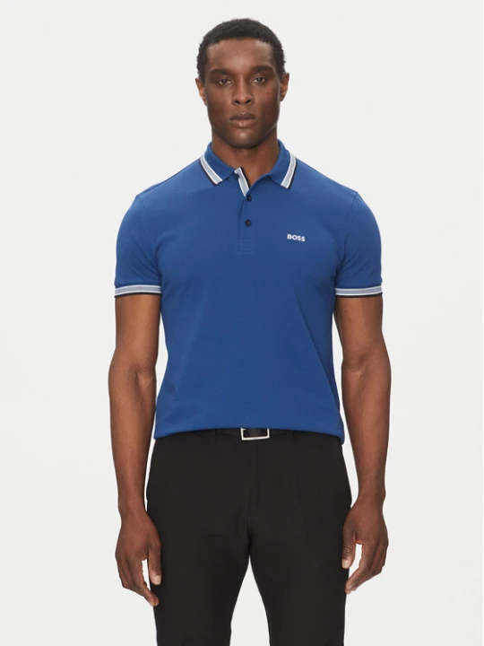 Zdjęcie produktu BOSS Polo Paddy 50469055 Niebieski Regular Fit