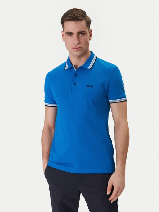 Zdjęcie produktu BOSS Polo Paddy 50469055 Niebieski Regular Fit