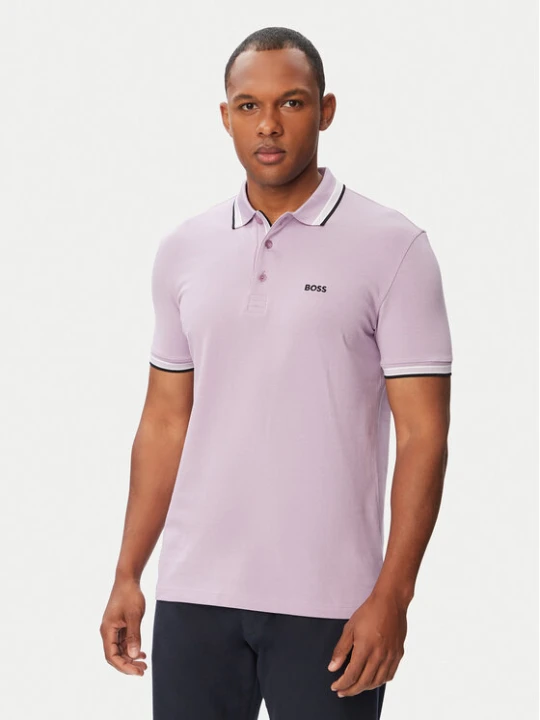 Zdjęcie produktu BOSS Polo Paddy 50469055 Różowy jasny Regular Fit