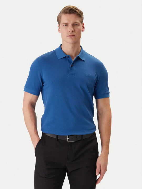 Zdjęcie produktu BOSS Polo Pallas 50553564 Niebieski Regular Fit