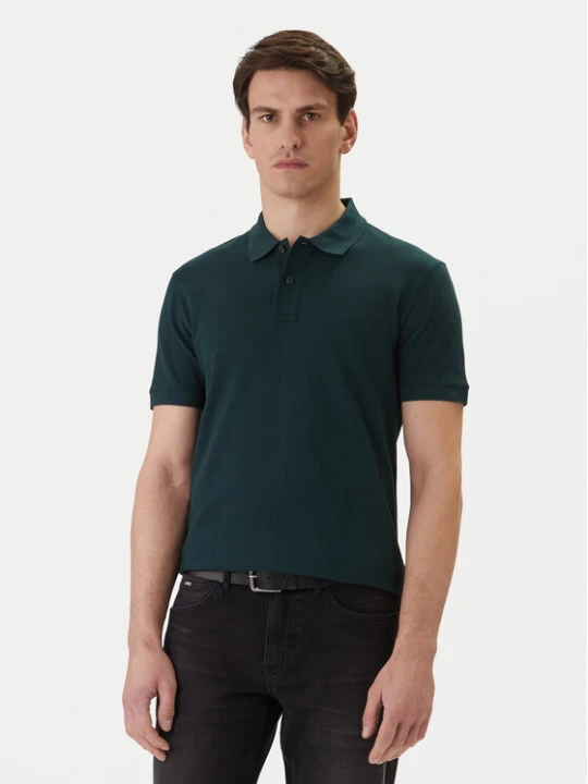 Zdjęcie produktu BOSS Polo Pallas 50553564 Zielony Regular Fit
