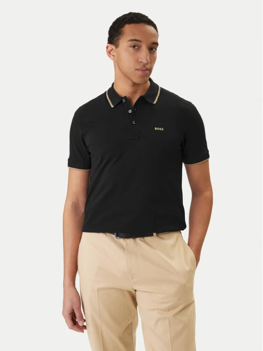 Zdjęcie produktu BOSS Polo Parlay 190 50494697 Czarny Regular Fit