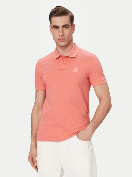 Zdjęcie produktu BOSS Polo Passenger 50507803 Czerwony jasny Slim Fit