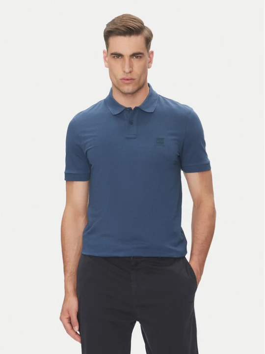 Zdjęcie produktu BOSS Polo Passenger 50507803 Niebieski Slim Fit