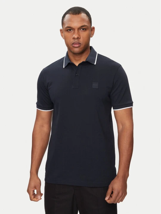 Zdjęcie produktu Boss Polo Passertip 50507699 Granatowy Slim Fit