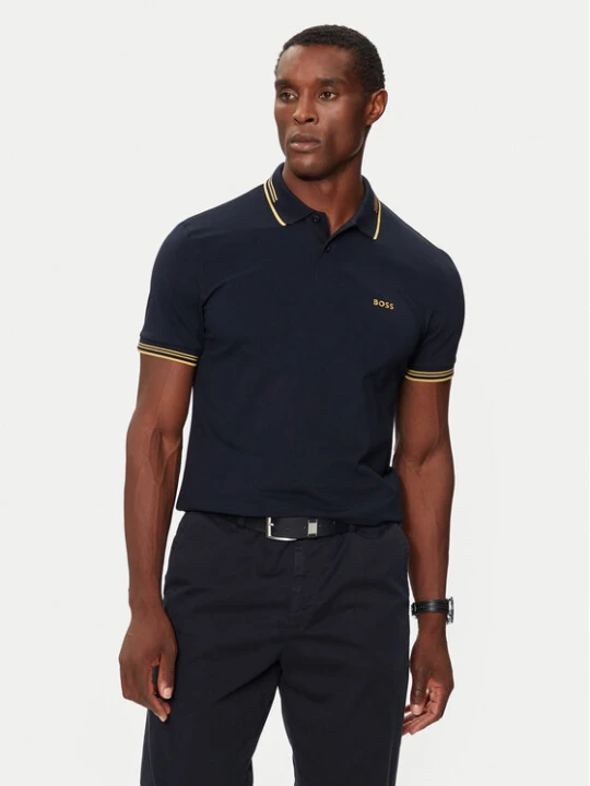 Zdjęcie produktu Boss Polo Paul 50506193 Granatowy Slim Fit