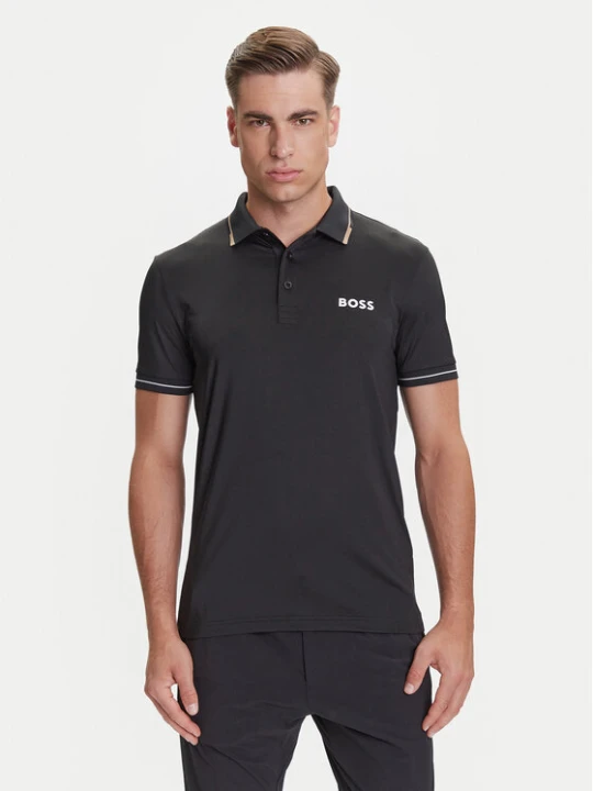Zdjęcie produktu BOSS Polo Paul Pro 50506203 Czarny Slim Fit