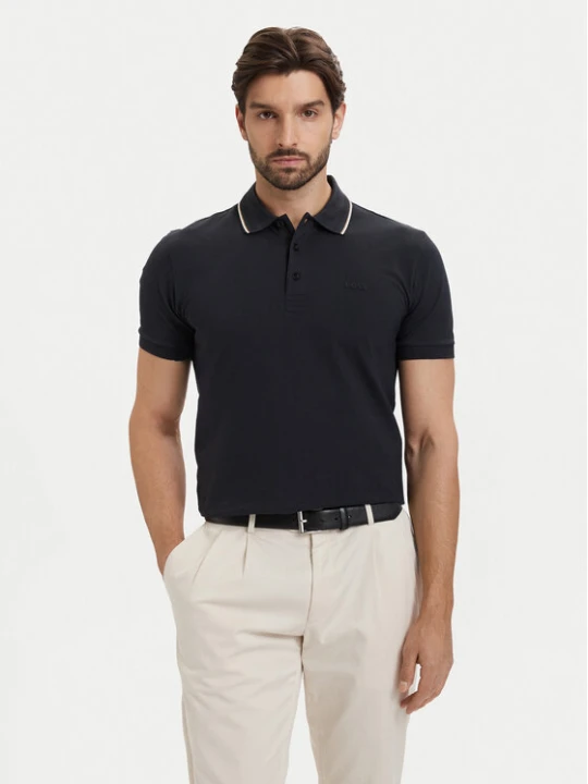 Zdjęcie produktu BOSS Polo Pl Goc Birdie Paule 50559365 Granatowy Slim Fit