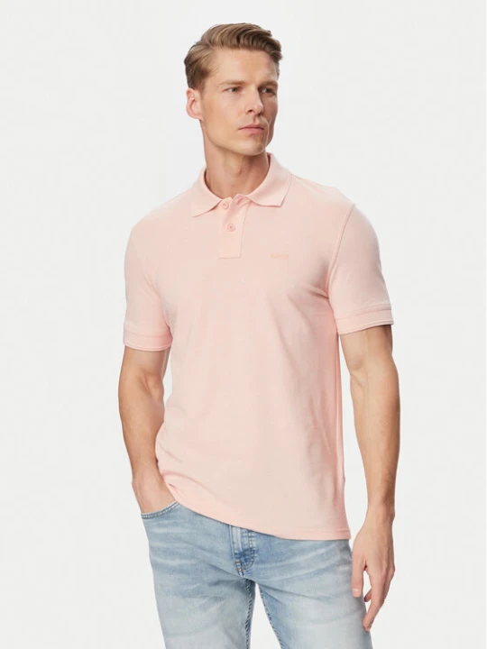 Zdjęcie produktu BOSS Polo Prime 50507813 Różowy jasny Regular Fit