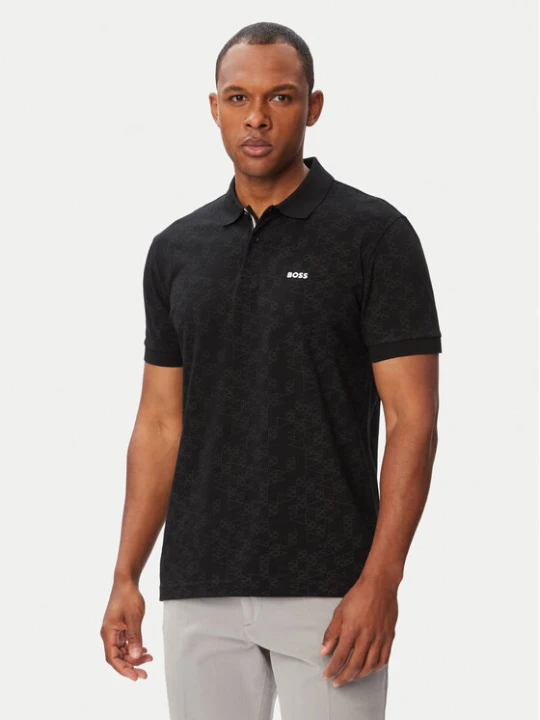 Zdjęcie produktu BOSS Polo Swing 50564801 Czarny Regular Fit