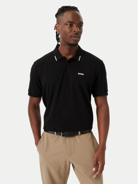 Zdjęcie produktu BOSS Polo Swing Paddy 50564779 Czarny Regular Fit