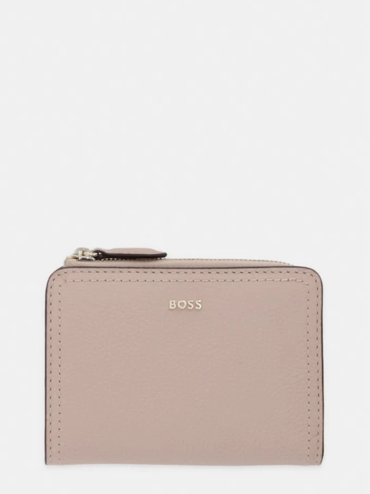 Zdjęcie produktu BOSS portfel damski skórzany Lenah Small Wallet różowy