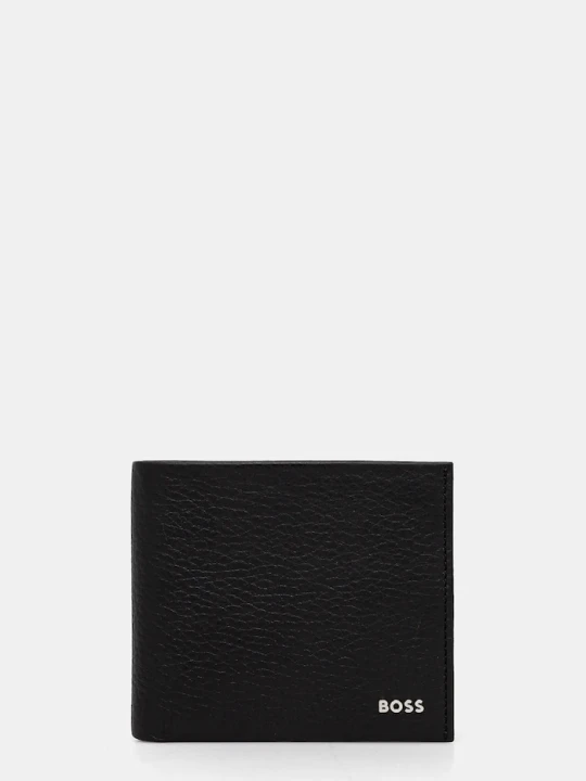 Zdjęcie produktu BOSS portfel skórzany New Crosstown_4ccC czarny
