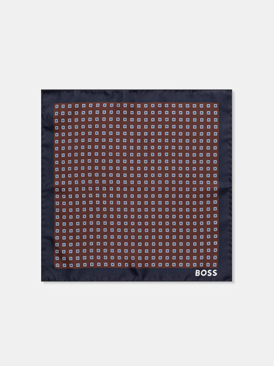 Zdjęcie produktu BOSS poszetka jedwabna H-POCKET SQ-222 granatowy
