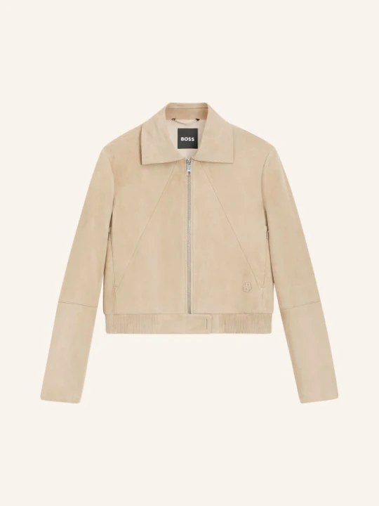 Zdjęcie produktu Boss Skórzana Kurtka Salene beige