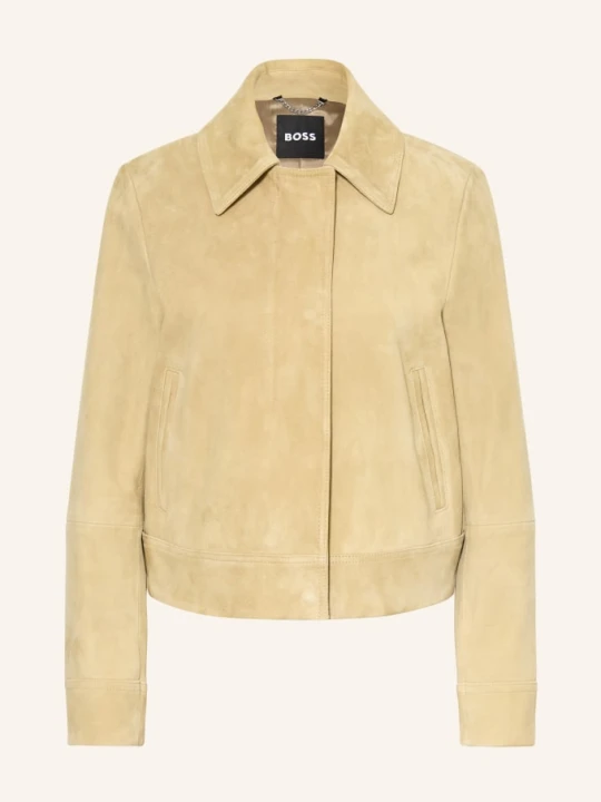 Zdjęcie produktu Boss Skórzana Kurtka Samaro beige