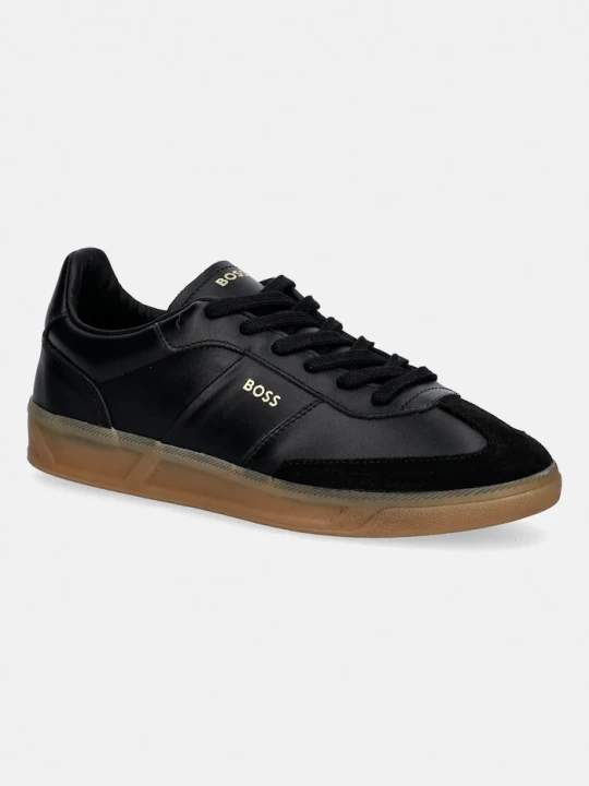 Zdjęcie produktu BOSS sneakersy skórzane Brenta czarny