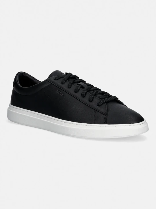 Zdjęcie produktu BOSS sneakersy skórzane Kieran czarny