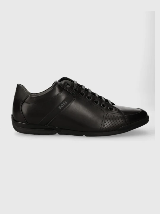 Zdjęcie produktu BOSS sneakersy skórzane Saturn czarny