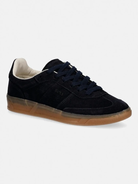 Zdjęcie produktu BOSS sneakersy zamszowe Brenta granatowy