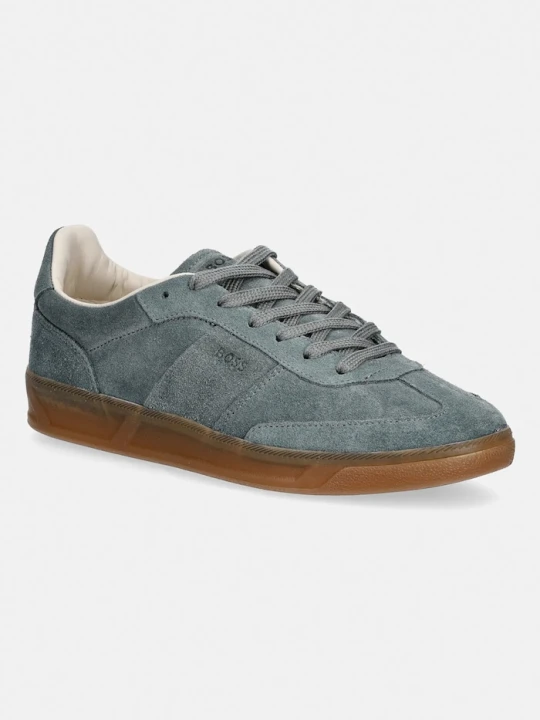 Zdjęcie produktu BOSS sneakersy zamszowe Brenta niebieski