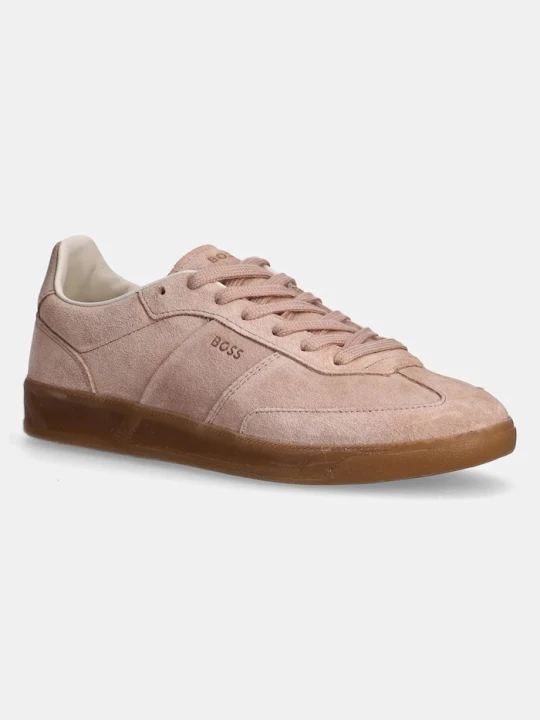 Zdjęcie produktu BOSS sneakersy zamszowe Brenta różowy
