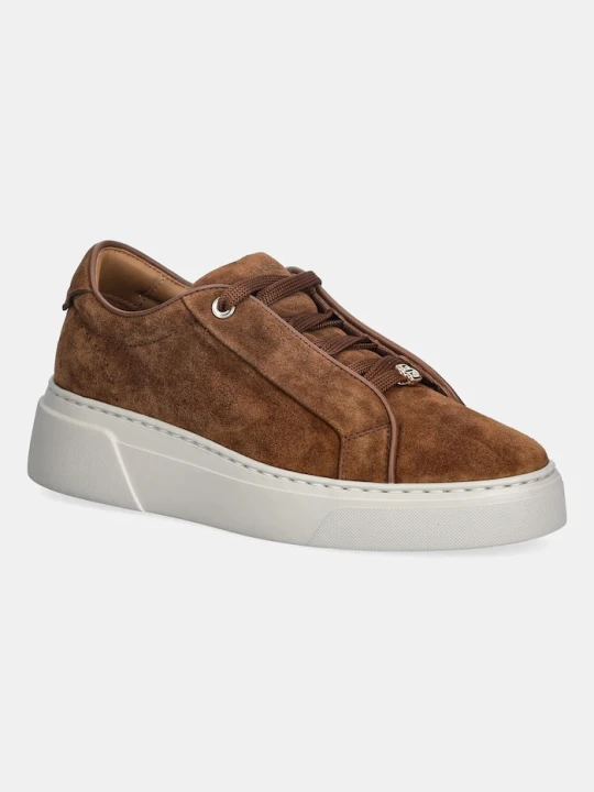 Zdjęcie produktu BOSS sneakersy zamszowe Gabry brązowy