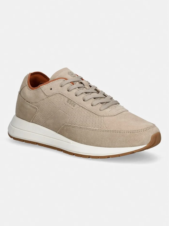 Zdjęcie produktu BOSS sneakersy zamszowe Vinston brązowy