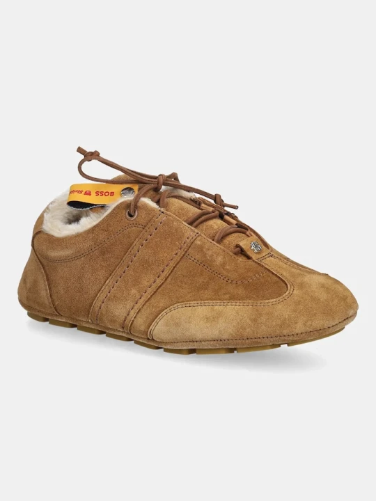 Zdjęcie produktu BOSS sneakersy zamszowe x Steiff, Roxanne brązowy