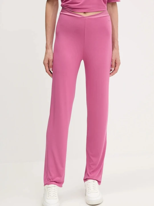 Zdjęcie produktu BOSS spodnie dresowe BOSS Sheen_Pants różowy