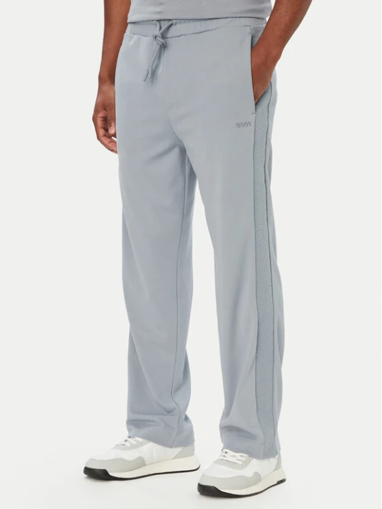 Zdjęcie produktu BOSS Spodnie dresowe Union Tape Hurley 50564110 Szary Regular Fit