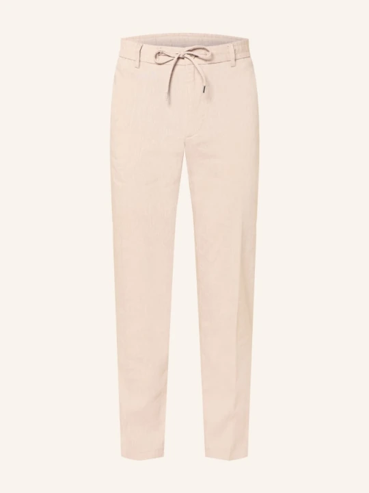 Zdjęcie produktu Boss Spodnie Kane Extra Slim Fit Z Lnem beige