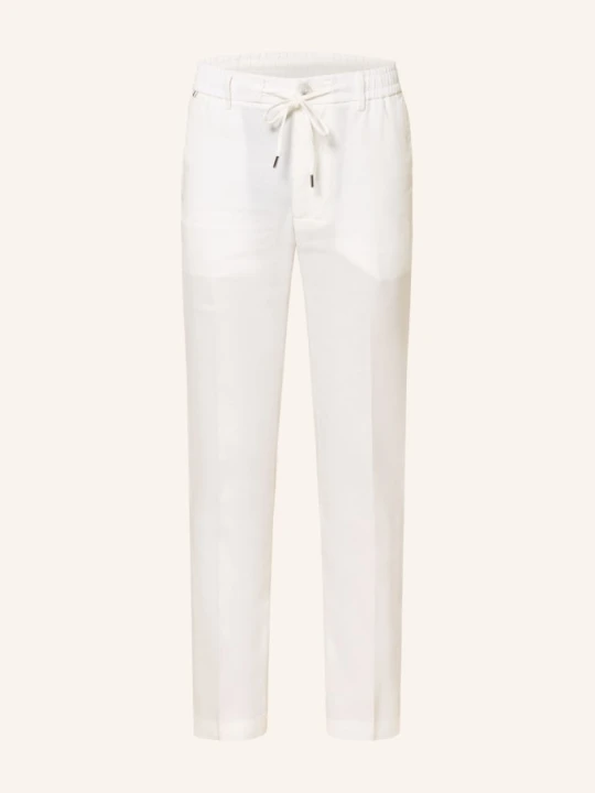 Zdjęcie produktu Boss Spodnie Kane Extra Slim Fit Z Lnem weiss BIAŁY