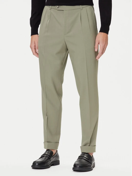 Zdjęcie produktu BOSS Spodnie materiałowe C-Perin-DPL 50545822 Zielony Tapered Fit